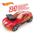 Hot Wheels 2 in 1 Race N Haul Storage Case Red